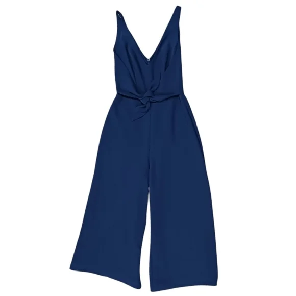 Amanda Uprichard Charter Tie Front Jumpsuit - Picture 4 of 12